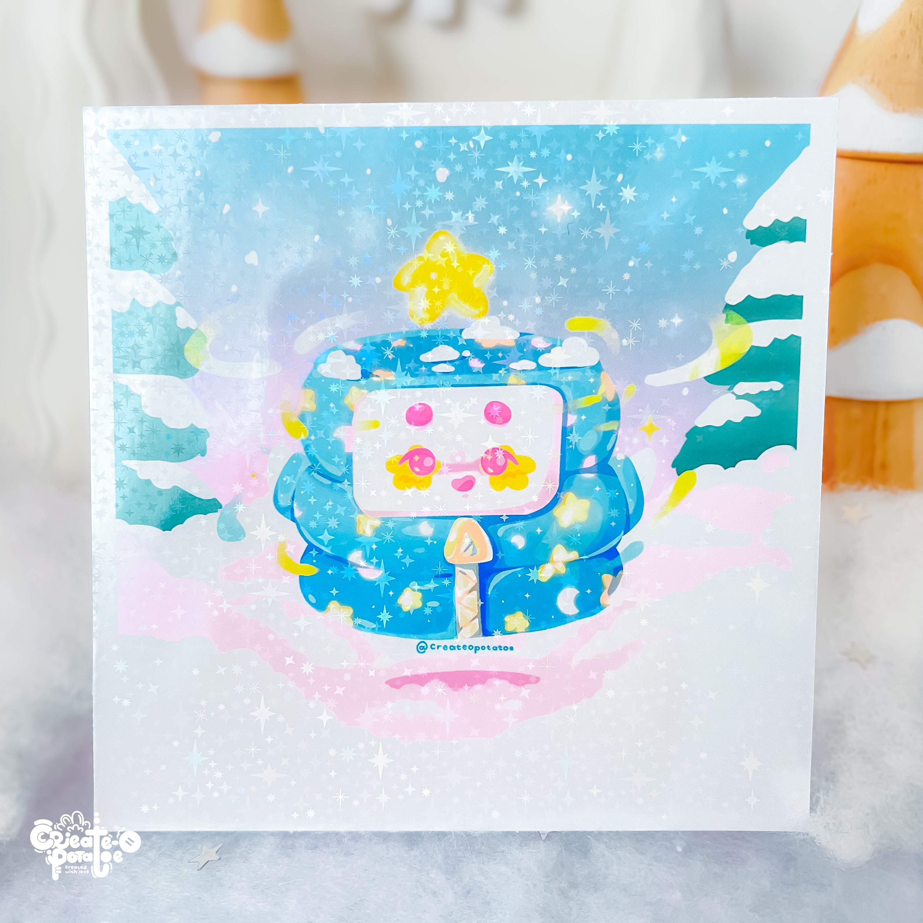 成功的雪天 | 艺术印刷