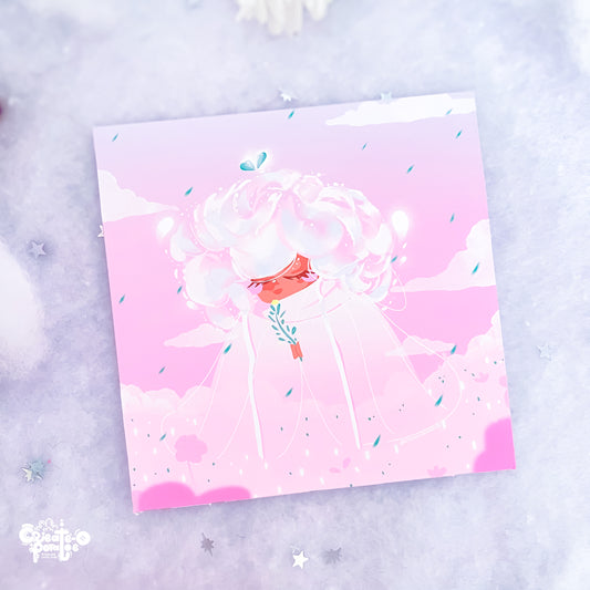 Winter Sprout | art print by Create-O Potatoe®