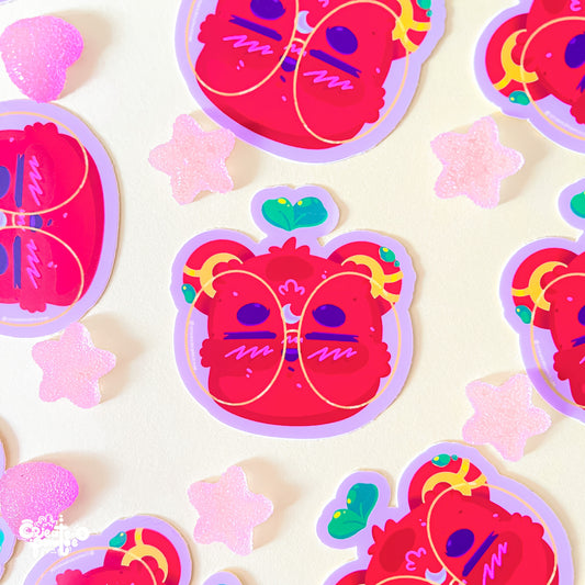 Sarcastic Bear | 2 Die-cut stickers