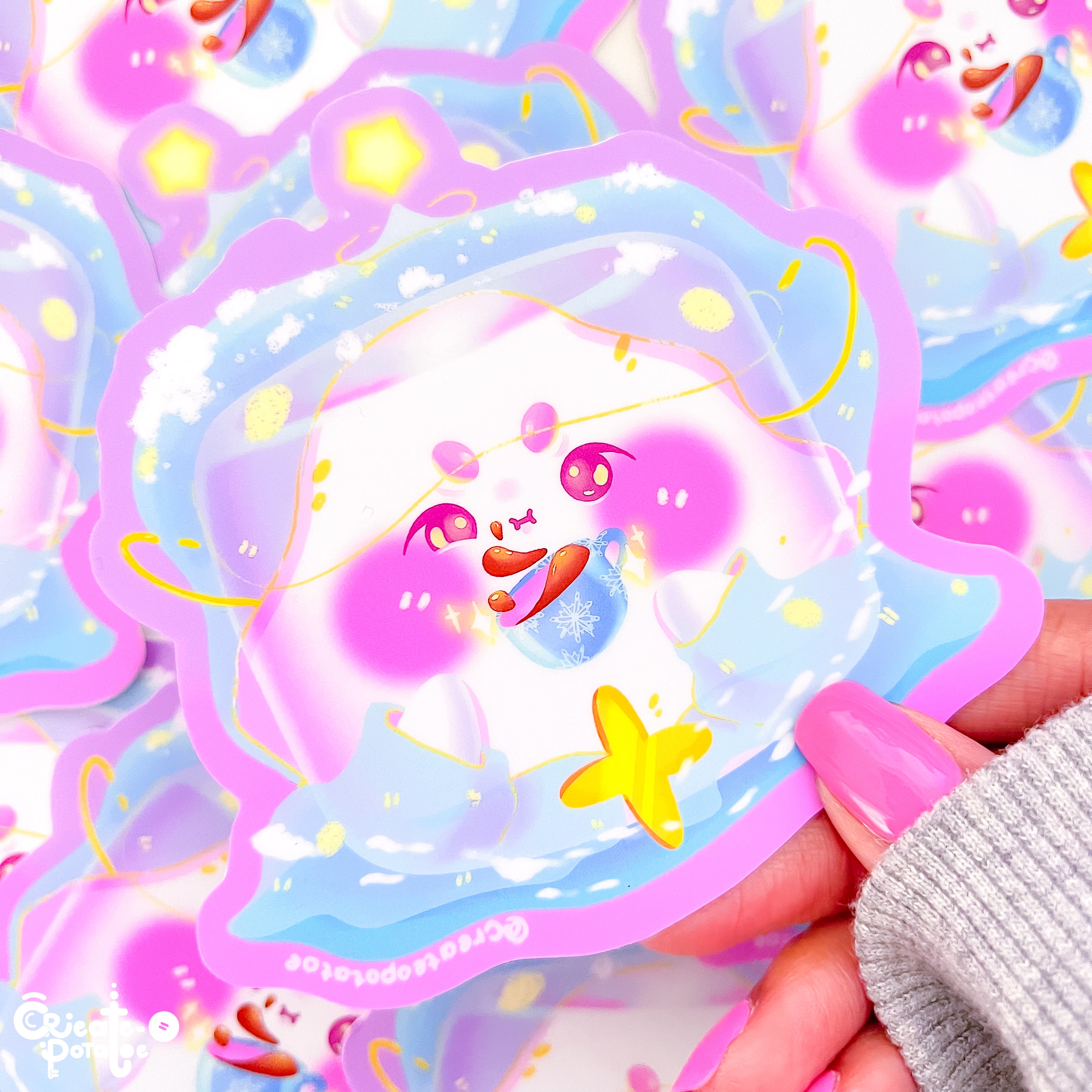 神秘魔法 MARSH MELLO & THE CUP | 贴纸