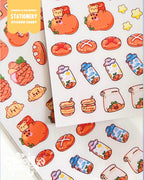 Cutie Carbs | Productive Potatoe Stationery Sticker Sheet