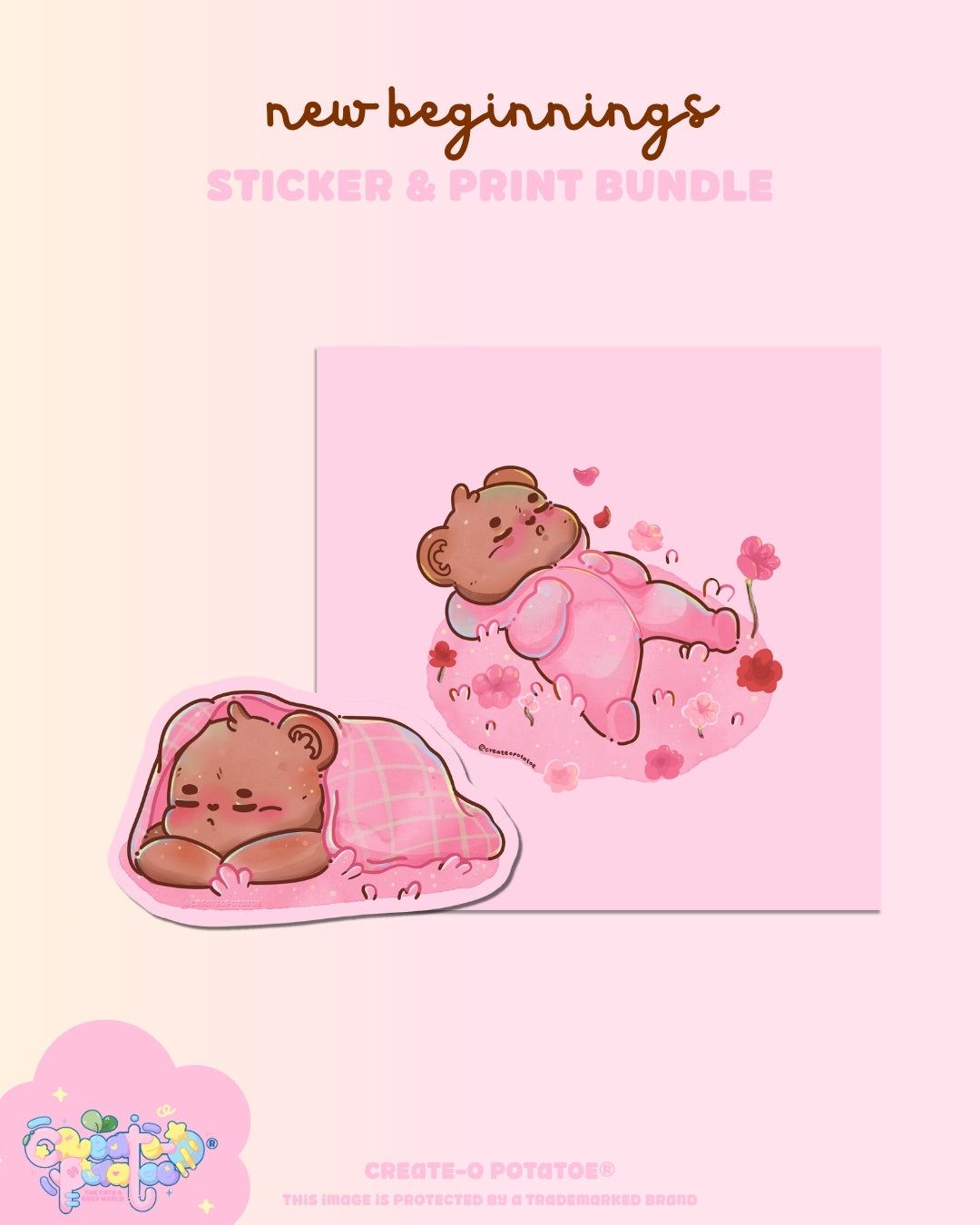 New Beginnings | January Potatoe Mail Bundles