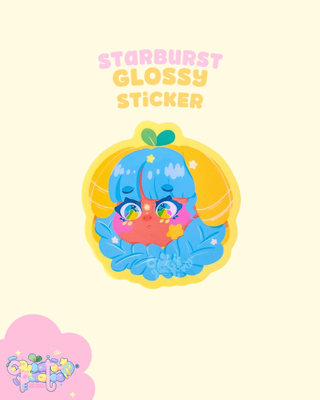 Luna Lemon Pack | Cute Vinyl Stickers With Various Finishes