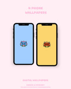 Tulips & Teddy | April Wallpapers