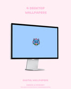Tulips & Teddy | April Wallpapers