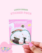 LunchBreak | Matte Vinyl Kawaii Sticker Pack