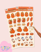 Cutie Carbs | Productive Potatoe Stationery Sticker Sheet