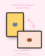 Tulips & Teddy | April Wallpapers