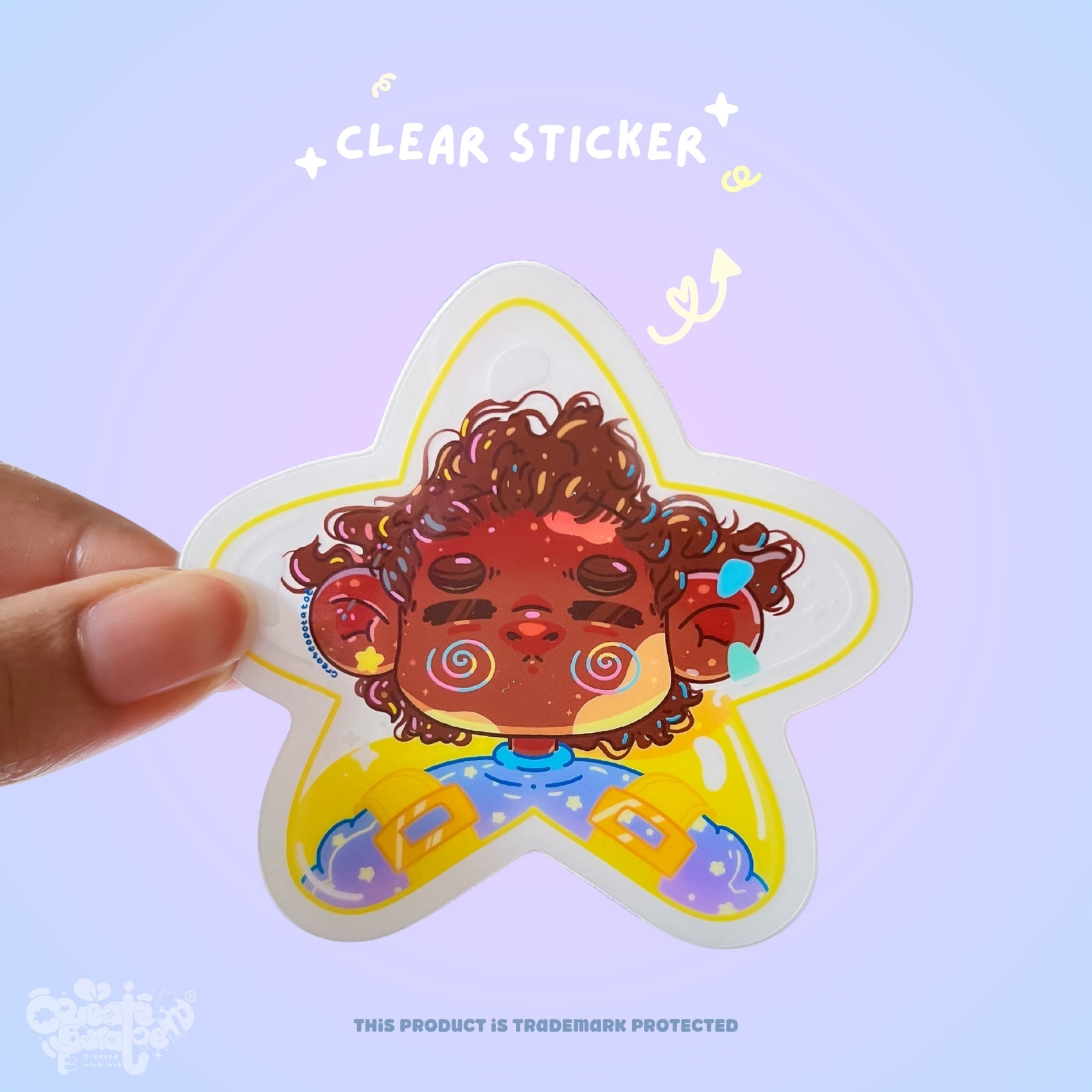 Black Joy Sticker Pack | Cute Vinyl Stickers With Various Finishes