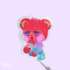 Midnight Brew | Glitter Die-Cut Vinyl Decal Sticker by Create-O Potatoe®