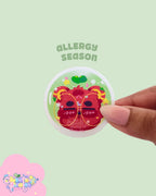 Sarcastic Bear: Allergy Season | 2 Die-cut stickers