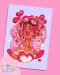 Love Day | Satin Art Prints | Office Decor & Home Decor