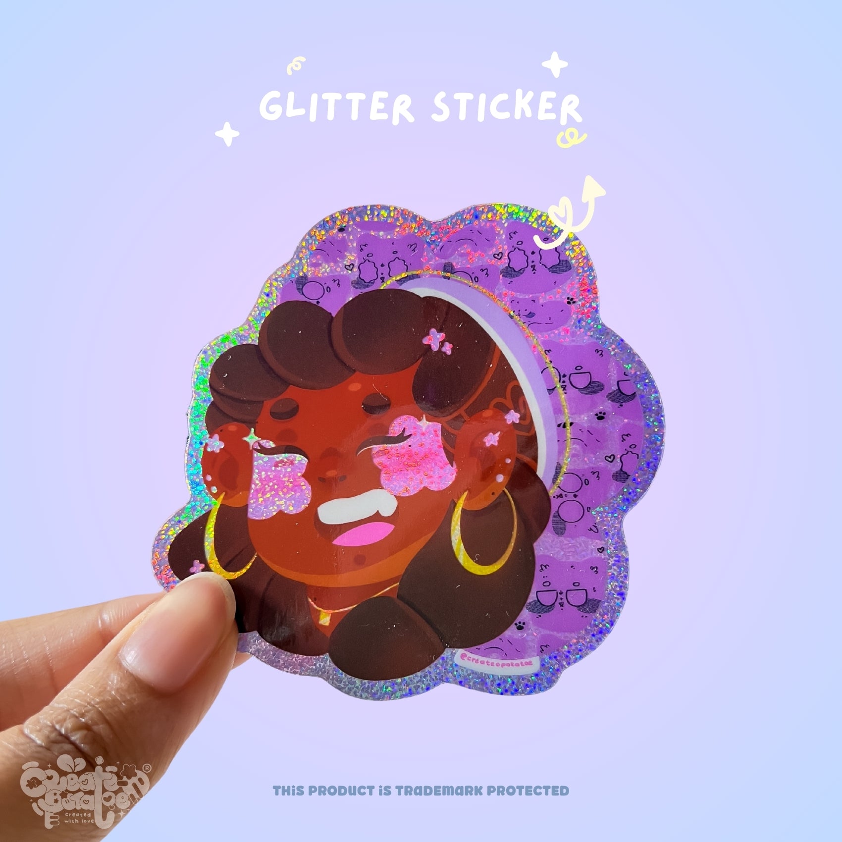 Black Joy Sticker Pack | Cute Vinyl Stickers With Various Finishes