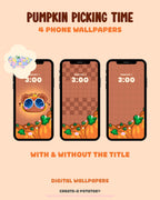 It's Pumpkin Picking Time | Mini Theme | iOS & Android Compatible