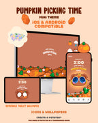 It's Pumpkin Picking Time | Mini Theme | iOS & Android Compatible