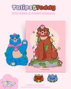 Tulips & Teddy | April Potatoe Mail Bundles