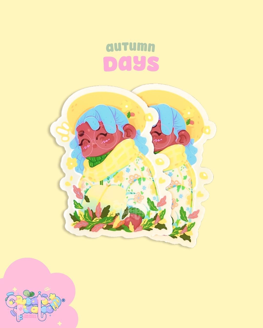 Autumn | Matte Sticker | Die-Cut Vinyl Decal
