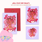 Love Day | Satin Art Prints | Office Decor & Home Decor