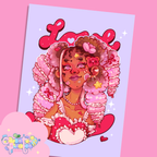 Love Day | Satin Art Prints | Office Decor & Home Decor