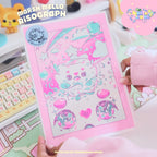 Marsh Mello's Transformation| Risograph Print | Office Decor & Home Decor