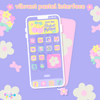 Perfect Pastel Theme | iOS, iPadOS, & android theme | Digital Downloadable