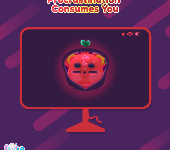 Procrastination Consumes You | iOS, iPadOS, & android compatible