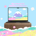shy mountain | iOS, iPadOS, & android compatible by Create-O Potatoe®