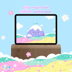 shy mountain | iOS, iPadOS, & android compatible by Create-O Potatoe®