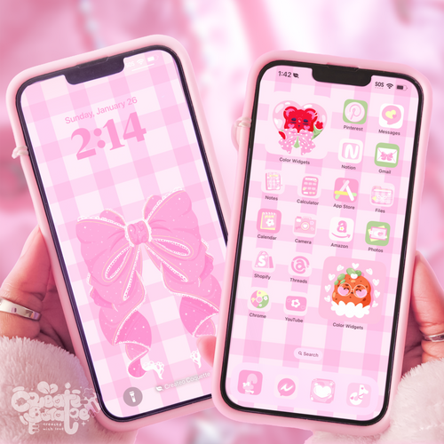 Create-O Coquette | iOS, iPadOS, & android theme | Digital Downloadable by Create-O Potatoe®