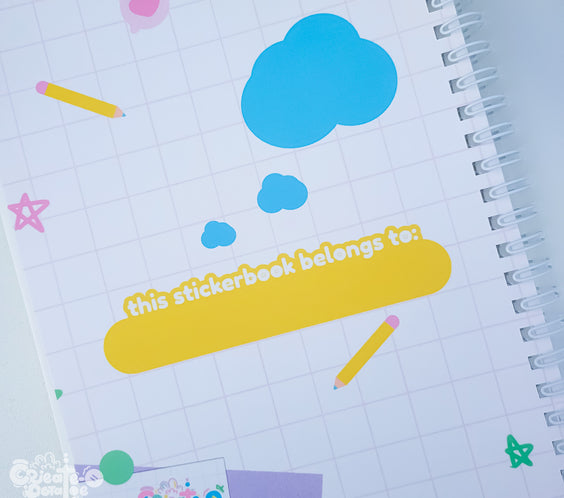 Sticker Anxiety Club | Reusable Stickerbook
