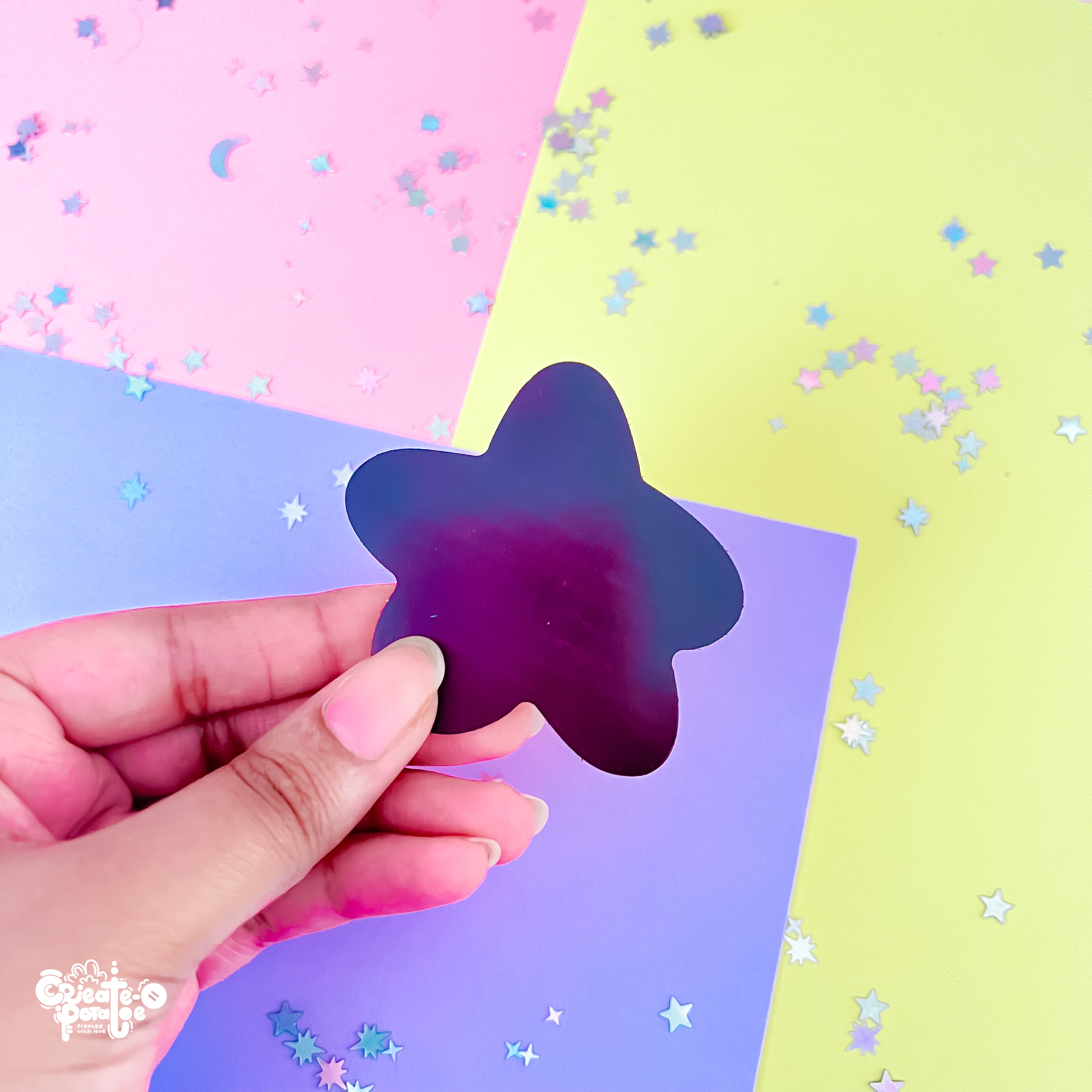Shynie Glitter Epoxy Acrylic Magnet | Homeware & Accessories