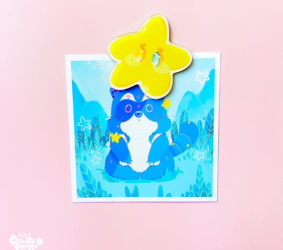 Shynie Glitter Epoxy Acrylic Magnet | Homeware & Accessories