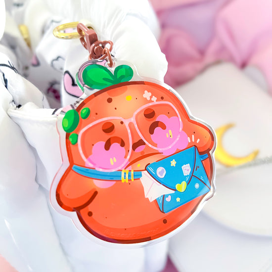 Potatoe Mail | Clear Epoxy Acrylic Backpack Keychain