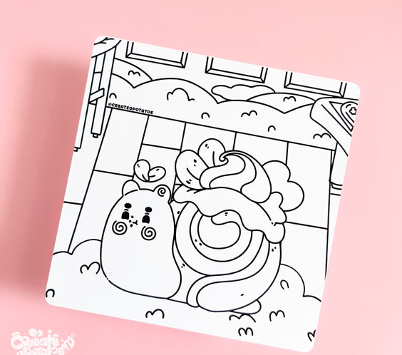 Demarcus Desserts Pack | Homeware & Stickers | Print, Sticker & Coloring Page