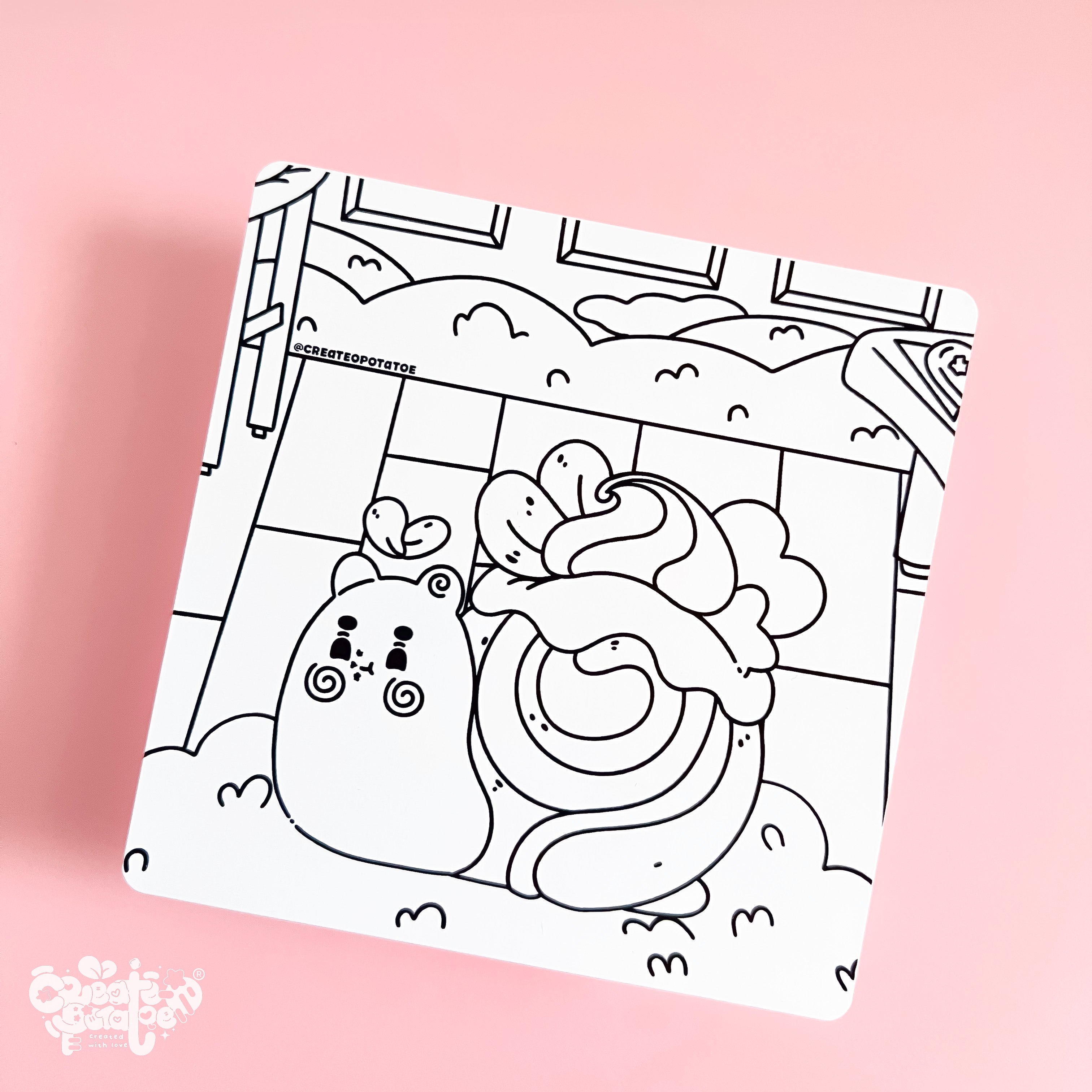 Demarcus Desserts Pack | Homeware & Stickers | Print, Sticker & Coloring Page
