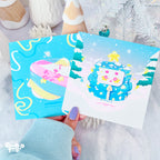 Successful Snow Day | art print by Create-O Potatoe®