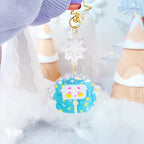 Successful Snow Day | Glitter Epoxy Acrylic Keychain by Create-O Potatoe®