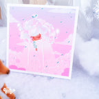 Winter Sprout | art print by Create-O Potatoe®