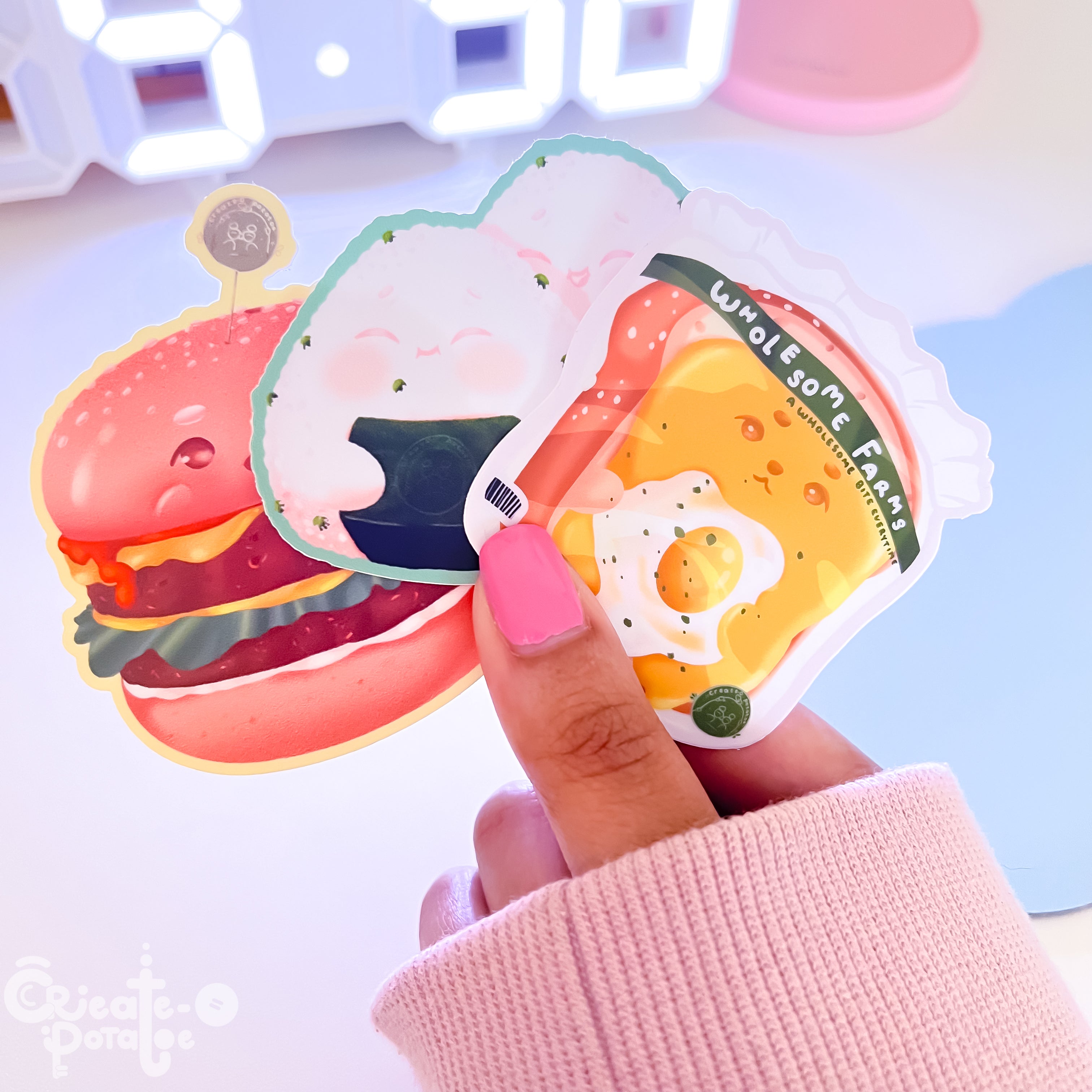 LunchBreak | Matte Vinyl Kawaii Sticker Pack
