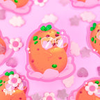 Happy Potatoe Matte Sticker | Die-Cut Vinyl Decal by Create-O Potatoe®