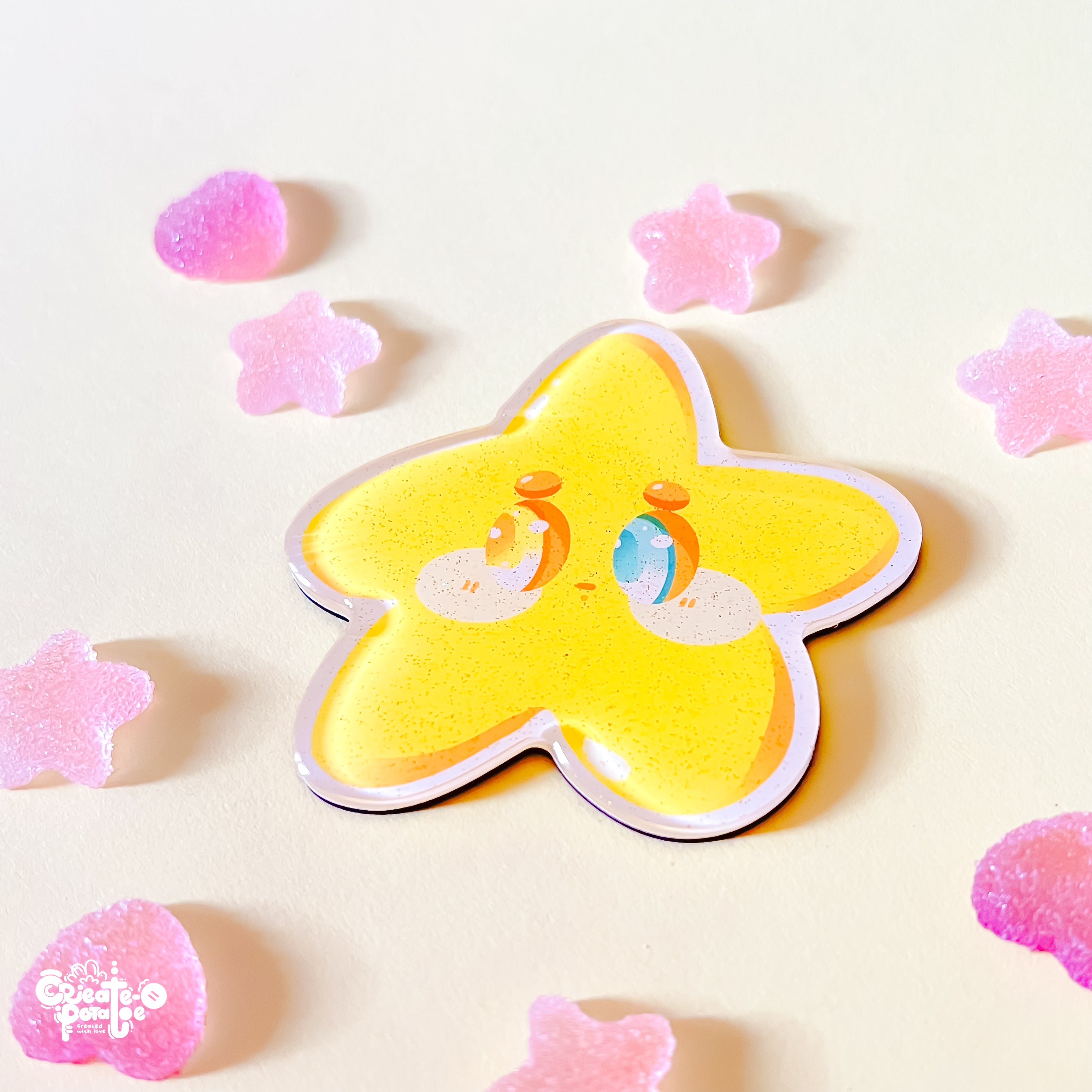 Shynie Glitter Epoxy Acrylic Magnet | Homeware & Accessories