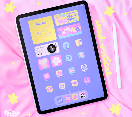 Perfect Pastel Theme | iOS, iPadOS, & android theme | Digital Downloadable