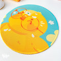 Cute Pollen Happy Ducks Mousepad | Kawaii Desktop, Office & Home Decor by Create-O Potatoe®