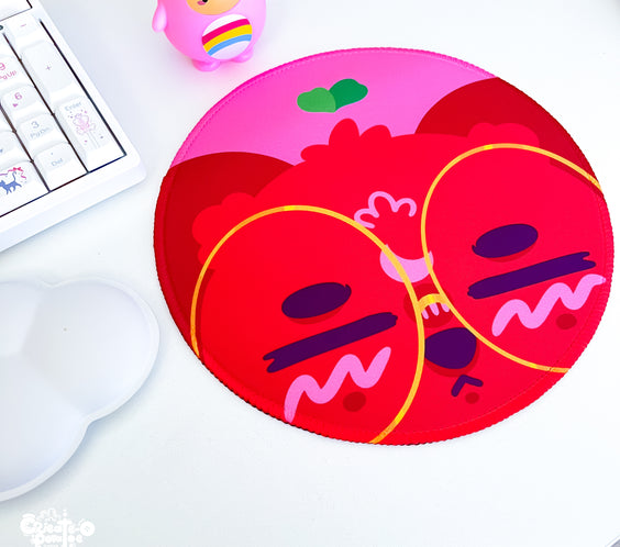 Sarcastic Bear Mousepad | Kawaii Desktop, Office & Home Decor