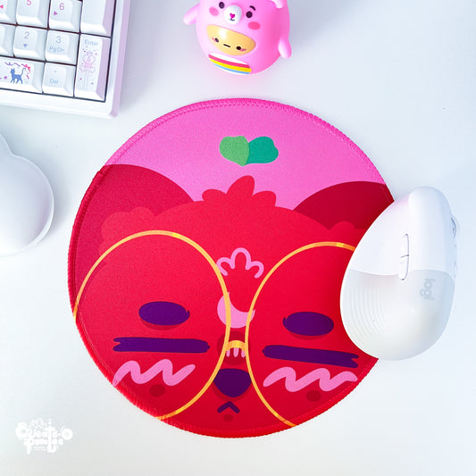 Sarcastic Bear Mousepad | Kawaii Desktop, Office & Home Decor