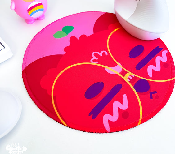 Sarcastic Bear Mousepad | Kawaii Desktop, Office & Home Decor