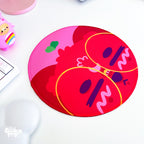 Sarcastic Bear Mousepad | Kawaii Desktop, Office & Home Decor