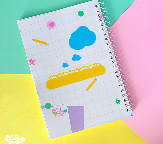 Sticker Anxiety Club | Reusable Stickerbook