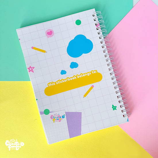 Sticker Anxiety Club | Reusable Stickerbook