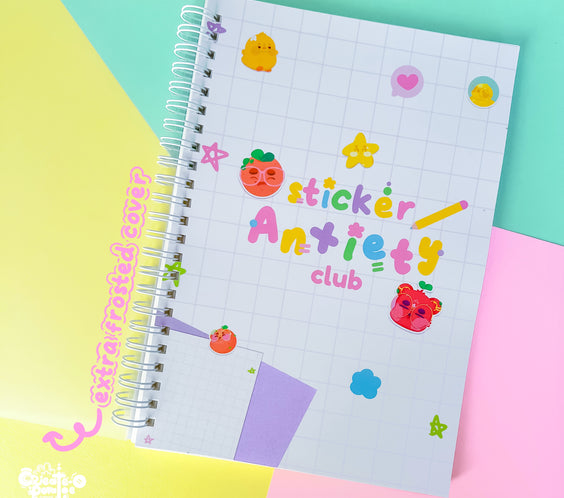 Sticker Anxiety Club | Reusable Stickerbook